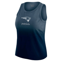 New England Patriots WEAR by Erin Andrews x Gracie Hunt Women's Ombre Tank Top | NFL Near me