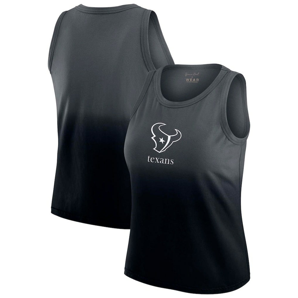 Houston Texans WEAR by Erin Andrews x Gracie Hunt Women's Ombre Tank Top | NFL Outlet