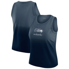 Seattle Seahawks WEAR by Erin Andrews x Gracie Hunt Women's Ombre Tank Top | NFL US