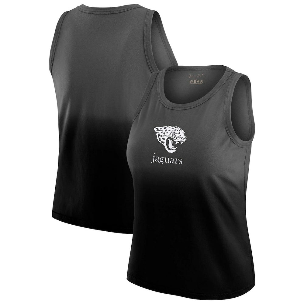 Jacksonville Jaguars WEAR by Erin Andrews x Gracie Hunt Women's Ombre Tank Top | NFL Online