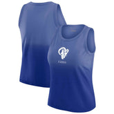 Los Angeles Rams WEAR by Erin Andrews x Gracie Hunt Women's Ombre Tank Top | NFL On sale