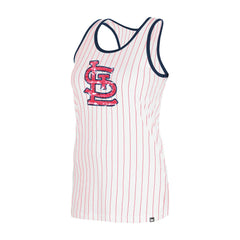 St. Louis Cardinals New Era Women's Gameday Pinstripe Tank Top - MLB Tanks