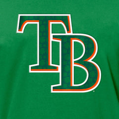 Tampa Bay Rays New Era St. Patrick's Day Shamrock Fill T-Shirt - MLB T-shirts