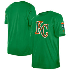 Kansas City Royals New Era St. Patrick's Day Shamrock Fill T-Shirt - MLB T-shirts