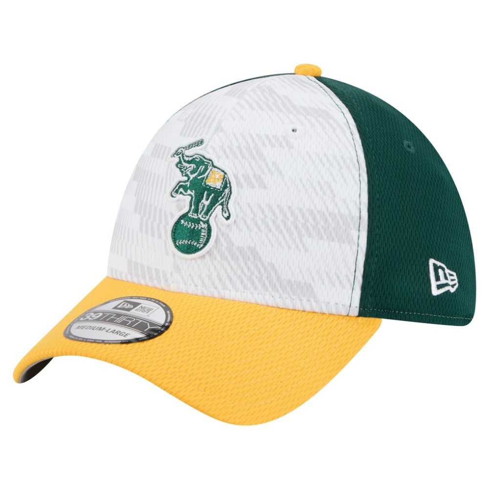 Athletics New Era 2025 MLB Clubhouse 39THIRTY Flex Hat - MLB Hats