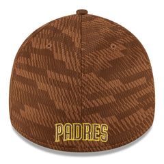 San Diego Padres New Era 2025 MLB Clubhouse 39THIRTY Flex Hat - MLB Hats