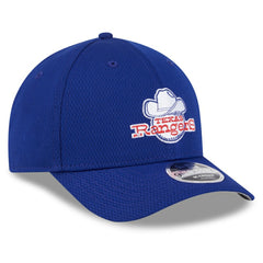 Texas Rangers New Era 2025 MLB Clubhouse 9FORTY M-Crown Adjustable Hat - MLB Hats