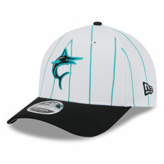 Miami Marlins New Era 2025 Batting Practice 9FORTY M-Crown Adjustable Hat - MLB Hats