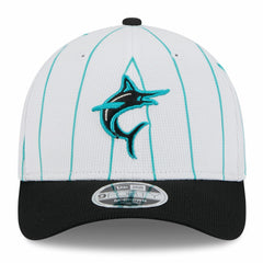 Miami Marlins New Era 2025 Batting Practice 9FORTY M-Crown Adjustable Hat - MLB Hats