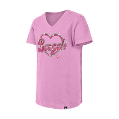 Cincinnati Bengals Girls Youth Flip Sequins V-Neck T-Shirt | NFL Near me