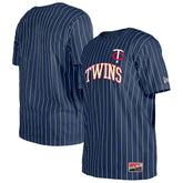 Minnesota Twins New Era Throwback Pinstripe T-Shirt - MLB T-shirts