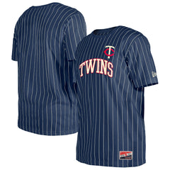 Minnesota Twins New Era Throwback Pinstripe T-Shirt - MLB T-shirts