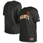San Francisco Giants New Era Throwback Pinstripe T-Shirt - MLB T-shirts