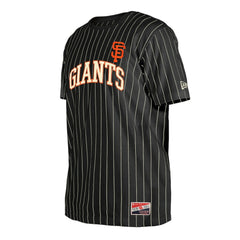 San Francisco Giants New Era Throwback Pinstripe T-Shirt - MLB T-shirts