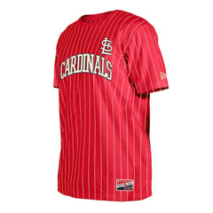 St. Louis Cardinals New Era Throwback Pinstripe T-Shirt - MLB T-shirts