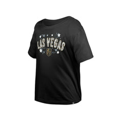 Vegas Golden Knights New Era Girl's Youth Flip Sequin T-Shirt - NHL T-shirts