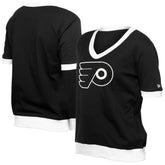 Philadelphia Flyers New Era Women's Game Day Rhinestuds T-Shirt - NHL T-shirts