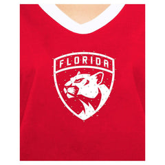 Florida Panthers New Era Women's Game Day Rhinestuds T-Shirt - NHL T-shirts
