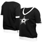 Dallas Stars New Era Women's Game Day Rhinestuds T-Shirt - NHL T-shirts