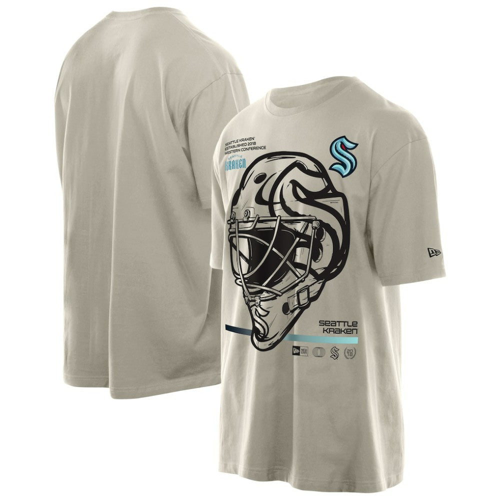 Seattle Kraken New Era Goalie Mask T-Shirt - NHL T-shirts