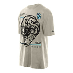 Seattle Kraken New Era Goalie Mask T-Shirt - NHL T-shirts