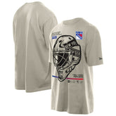 New York Rangers New Era Goalie Mask T-Shirt - NHL T-shirts
