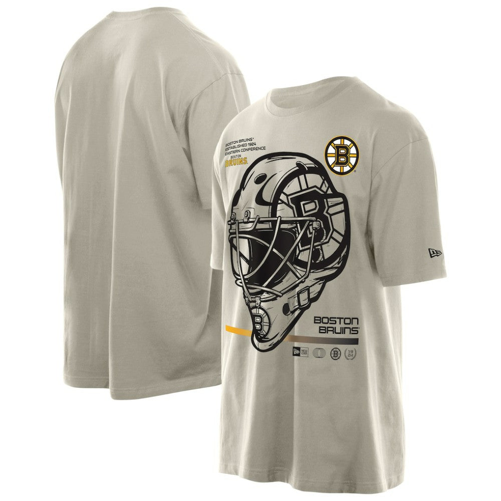 Boston Bruins New Era Goalie Mask T-Shirt - NHL T-shirts