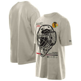 Chicago Blackhawks New Era Goalie Mask T-Shirt - NHL T-shirts