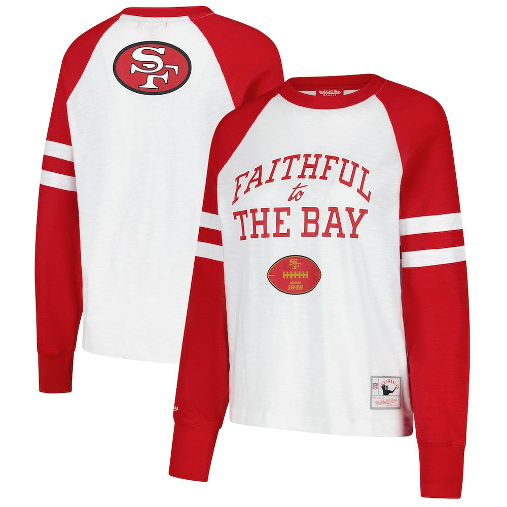 San Francisco 49ers Women's Slub Long Sleeve T-Shirt | NFL Outlet