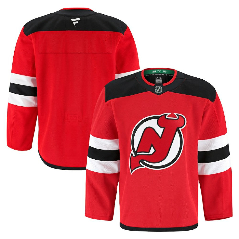 New Jersey Devils Fanatics Home Authentic Pro Jersey - NHL Jerseys