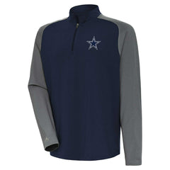 Dallas Cowboys Antigua Dauntless Raglan Quarter-Zip Jacket | NFL Sale