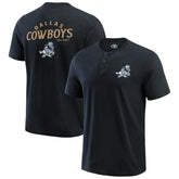 Dallas Cowboys Darius Rucker Collection Washed Henley T-Shirt | NFL Online