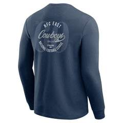 Dallas Cowboys Darius Rucker Collection Washed Waffle-Knit Long Sleeve T-Shirt | NFL Outlet