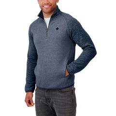 Dallas Cowboys Darius Rucker Collection Tonal Quarter-Zip Jacket | NFL On sale