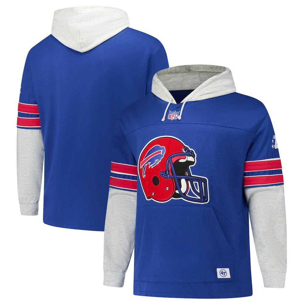 Buffalo Bills '47 Big & Tall Lacer Pullover Hoodie | NFL Hot