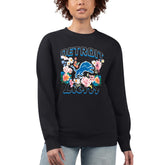 Detroit Lions G-III 4Her by Carl Banks Women's Flower Logo Graphic Fleece Pullover Sweatshirt | NFL Near me