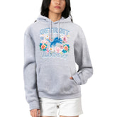 Detroit Lions G-III 4Her by Carl Banks Women's Flowers Team Logo Graphic Fleece Pullover Hoodie | NFL New