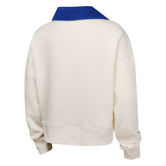 Chicago Cubs Girls Youth Ballpark Hit Collared V-Neck Pullover Sweatshirt - MLB Pullover