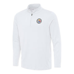 Pittsburgh Steelers Antigua Reprocess Quarter-Zip Top | NFL Outlet