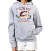Heather Gray Cleveland Cavaliers G-III 4Her by Carl Banks Women's Flowers Team Logo Graphic Fleece Pullover Hoodie sale | NBA