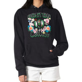 Black Boston Celtics G-III 4Her by Carl Banks Women's Flowers Team Logo Graphic Fleece Pullover Hoodie | NBA