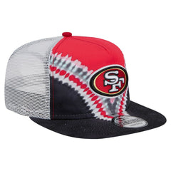 San Francisco 49ers Throwback Dye Golfer Snapback Hat | NFL US