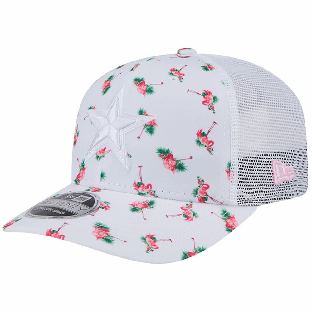 Dallas Cowboys Adventure Flamingo Pattern 9SEVENTY Stretch-Snap Hat | NFL Sale