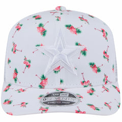 Dallas Cowboys Adventure Flamingo Pattern 9SEVENTY Stretch-Snap Hat | NFL Sale