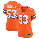 Denver Broncos Randy Gradishar Women's Mile High Collection 1977 Throwback Retired Player Game Jersey | NFL Sale