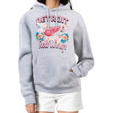 Detroit Red Wings G-III 4Her by Carl Banks Women's Flower Logo Pullover Hoodie - NHL Hoodies