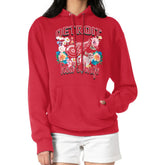 Detroit Red Wings G-III 4Her by Carl Banks Women's Flower Logo Pullover Hoodie - NHL Hoodies