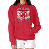 New Jersey Devils G-III 4Her by Carl Banks Women's Flower Logo Pullover Hoodie - NHL Jerseys