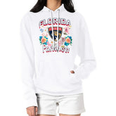 Florida Panthers G-III 4Her by Carl Banks Women's Flower Logo Pullover Hoodie - NHL Hoodies