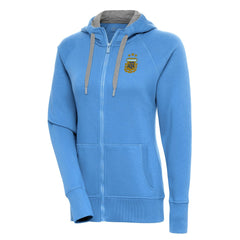 Argentina National Team Antigua Women's Victory Full-Zip Hoodie